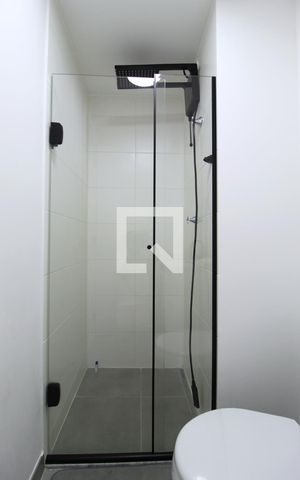 Studio para alugar com 27m², 1 quarto e sem vagaBanheiro da Suíte