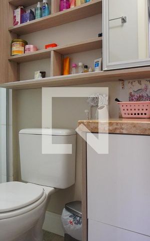 Apartamento à venda com 56m², 2 quartos e 1 vagaBanheiro da Suíte