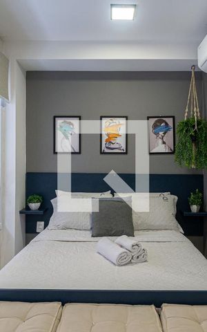 Studio à venda com 25m², 1 quarto e sem vaga Studio à venda com 25m², 1 quarto e sem vagaSala/Quarto