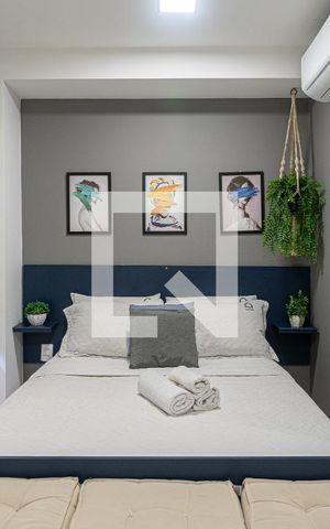 Studio à venda com 25m², 1 quarto e sem vaga Studio à venda com 25m², 1 quarto e sem vagaSala/Quarto