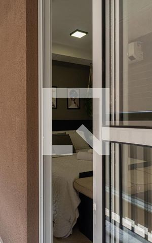 Studio à venda com 25m², 1 quarto e sem vaga Studio à venda com 25m², 1 quarto e sem vagaVaranda da Sala/Quarto
