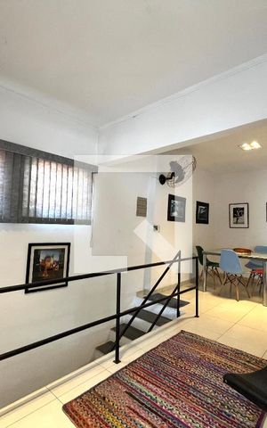 Studio para alugar com 90m², 1 quarto e sem vaga Studio para alugar com 90m², 1 quarto e sem vagaHall de entrada