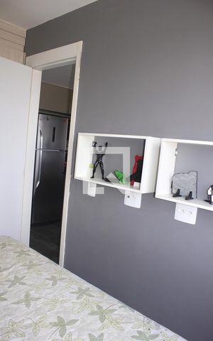 Apartamento à venda com 36m², 2 quartos e 1 vagaQuarto 1