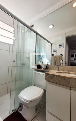 Apartamento à venda com 111m², 3 quartos e 2 vagas Apartamento à venda com 111m², 3 quartos e 2 vagasBanheiro Social