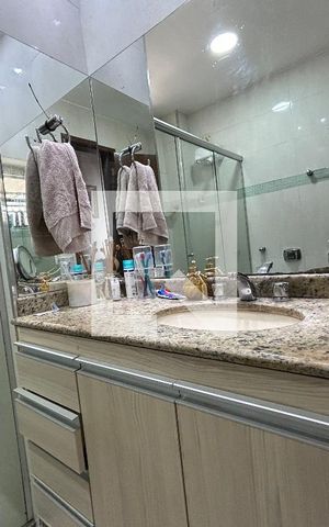 Apartamento à venda com 140m², 3 quartos e 2 vagasBanheiro