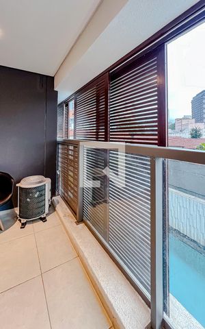 Studio à venda com 25m², 1 quarto e sem vagaVaranda