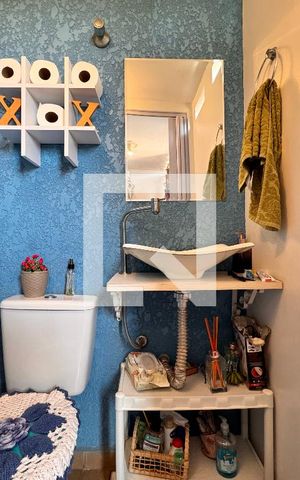 Apartamento à venda com 90m², 2 quartos e 1 vagaBanheiro de serviço