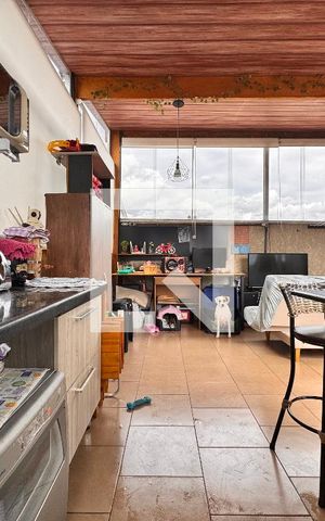 Apartamento à venda com 90m², 2 quartos e 1 vagaCobertura