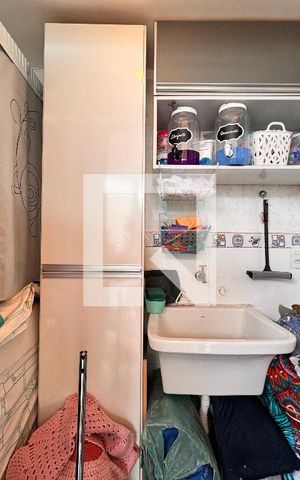 Apartamento à venda com 90m², 2 quartos e 1 vagaLavanderia