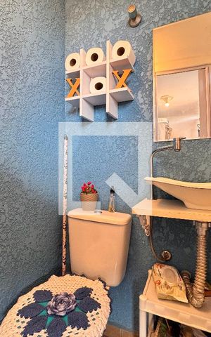 Apartamento à venda com 90m², 2 quartos e 1 vagaBanheiro de serviço