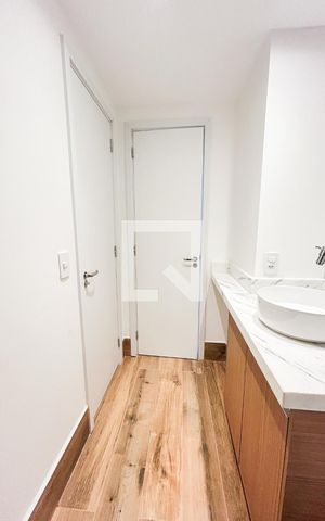 Apartamento para alugar com 44m², 1 quarto e 1 vaga Apartamento para alugar com 44m², 1 quarto e 1 vagaBanheiro