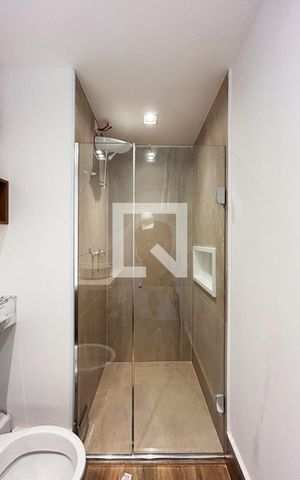 Apartamento para alugar com 44m², 1 quarto e 1 vaga Apartamento para alugar com 44m², 1 quarto e 1 vagaBanheiro