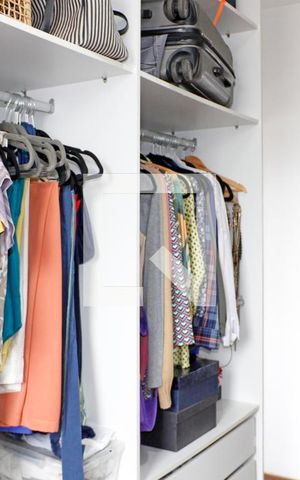 Casa de condomínio à venda com 440m², 4 quartos e 3 vagasCloset do quarto