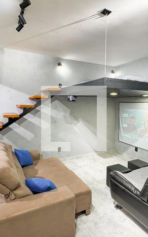 Apartamento à venda com 44m², 1 quarto e sem vaga Apartamento à venda com 44m², 1 quarto e sem vagaSala/Quarto