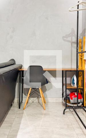 Apartamento à venda com 44m², 1 quarto e sem vaga Apartamento à venda com 44m², 1 quarto e sem vagaSala/Quarto