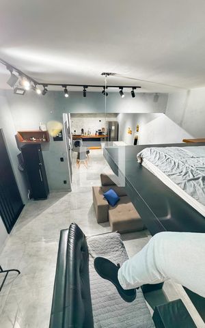 Apartamento à venda com 44m², 1 quarto e sem vaga Apartamento à venda com 44m², 1 quarto e sem vagaSala/Quarto