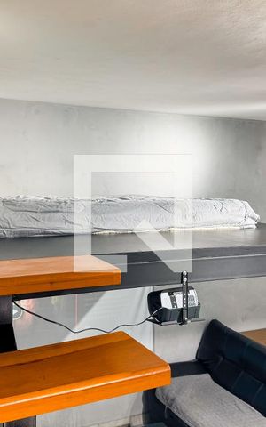 Apartamento à venda com 44m², 1 quarto e sem vaga Apartamento à venda com 44m², 1 quarto e sem vagaSala/Quarto