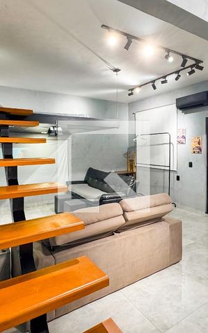 Apartamento à venda com 44m², 1 quarto e sem vaga Apartamento à venda com 44m², 1 quarto e sem vagaSala/Quarto