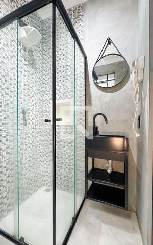 Apartamento à venda com 44m², 1 quarto e sem vaga Apartamento à venda com 44m², 1 quarto e sem vagaBanheiro