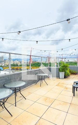 Apartamento à venda com 44m², 1 quarto e sem vaga Apartamento à venda com 44m², 1 quarto e sem vagaCobertura
