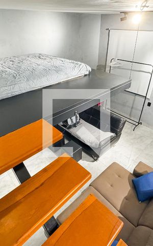 Apartamento à venda com 44m², 1 quarto e sem vaga Apartamento à venda com 44m², 1 quarto e sem vagaSala/Quarto
