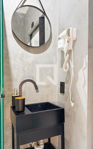 Apartamento à venda com 44m², 1 quarto e sem vaga Apartamento à venda com 44m², 1 quarto e sem vagaBanheiro