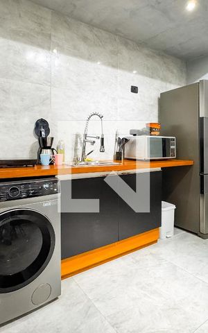 Apartamento à venda com 44m², 1 quarto e sem vaga Apartamento à venda com 44m², 1 quarto e sem vagaCozinha