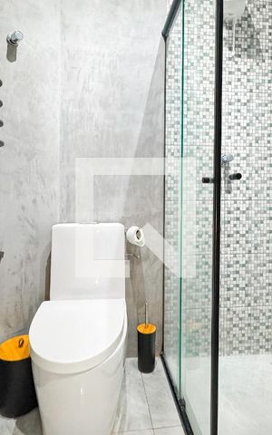 Apartamento à venda com 44m², 1 quarto e sem vaga Apartamento à venda com 44m², 1 quarto e sem vagaBanheiro