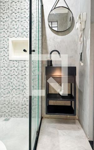 Apartamento à venda com 44m², 1 quarto e sem vaga Apartamento à venda com 44m², 1 quarto e sem vagaBanheiro