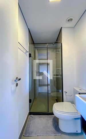 Studio para alugar com 16m², 1 quarto e sem vagaBanheiro