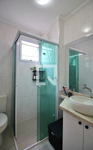 Apartamento para alugar com 50m², 2 quartos e 1 vagaBanheiro Social