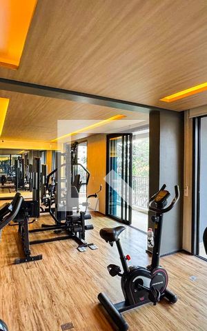 Studio à venda com 23m², 1 quarto e sem vaga Studio à venda com 23m², 1 quarto e sem vagaAcademia