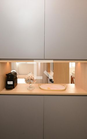 Apartamento à venda com 34m², 1 quarto e 1 vagaDetalhe da cozinha
