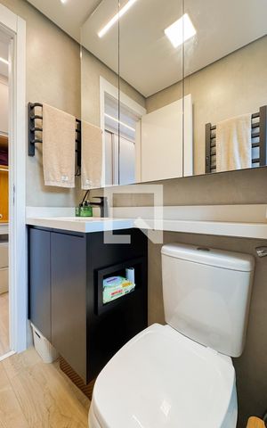 Apartamento à venda com 65m², 2 quartos e 1 vaga Apartamento à venda com 65m², 2 quartos e 1 vagaBanheiro da Suíte