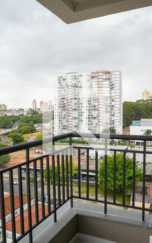 Apartamento para alugar com 34m², 1 quarto e sem vagaVaranda
