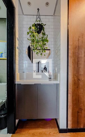 Apartamento à venda com 35m², 1 quarto e 1 vagaBanheiro