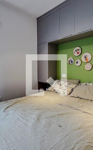 Apartamento à venda com 35m², 1 quarto e 1 vagaQuarto
