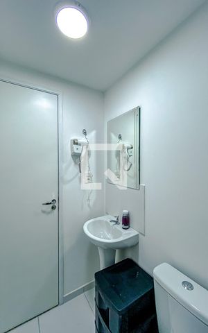 Apartamento para alugar com 35m², 1 quarto e sem vagaBanheiro
