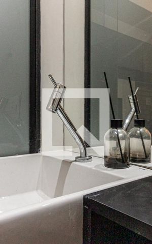 Studio para alugar com 16m², 1 quarto e sem vaga Studio para alugar com 16m², 1 quarto e sem vagaBanheiro