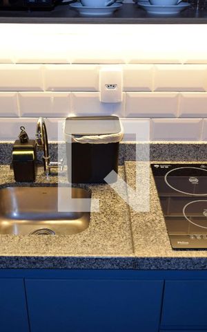 Studio à venda com 25m², 1 quarto e sem vagaCozinha