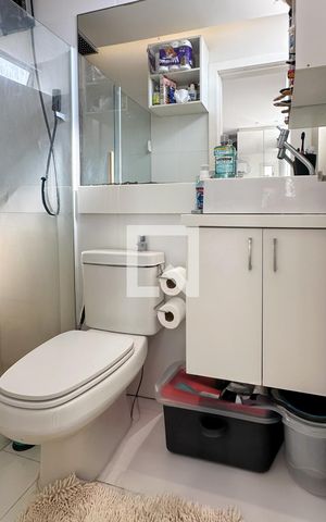Studio à venda com 21m², 1 quarto e sem vaga Studio à venda com 21m², 1 quarto e sem vagaBanheiro