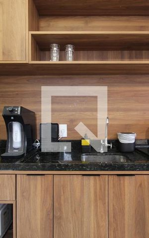 Studio à venda com 25m², 1 quarto e sem vagaCozinha