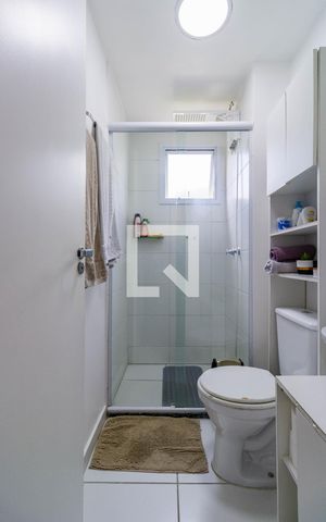 Apartamento para alugar com 50m², 2 quartos e 1 vaga Apartamento para alugar com 50m², 2 quartos e 1 vagaBanheiro
