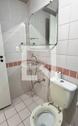 Apartamento para alugar com 51m², 2 quartos e 2 vagas Apartamento para alugar com 51m², 2 quartos e 2 vagasBanheiro Social