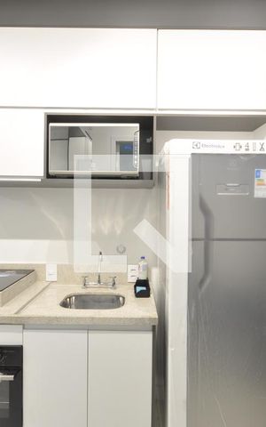 Studio à venda com 26m², 1 quarto e sem vagaCozinha