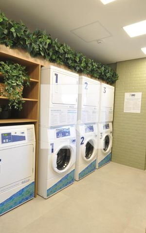 Studio à venda com 26m², 1 quarto e sem vagaLavanderia