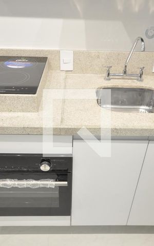Studio à venda com 26m², 1 quarto e sem vagaCozinha