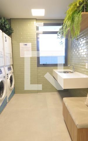 Studio à venda com 26m², 1 quarto e sem vagaLavanderia
