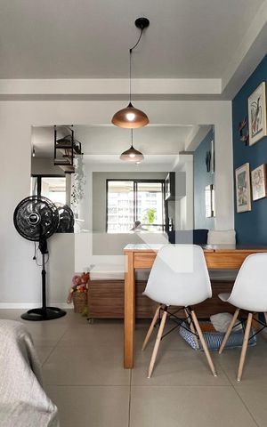 Apartamento para alugar com 52m², 2 quartos e 1 vaga Apartamento para alugar com 52m², 2 quartos e 1 vagaSala