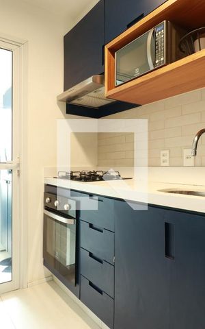 Apartamento à venda com 57m², 1 quarto e 1 vagaCozinha